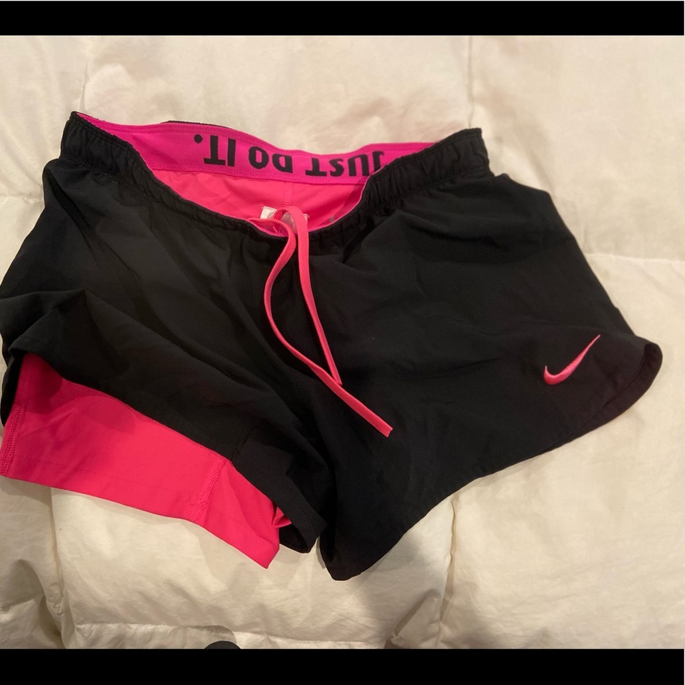 Nike shorts with built in compression shorts